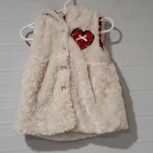 Young Hearts Girls Hooded Vest